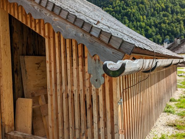Wood Gutter Installation in Longmont