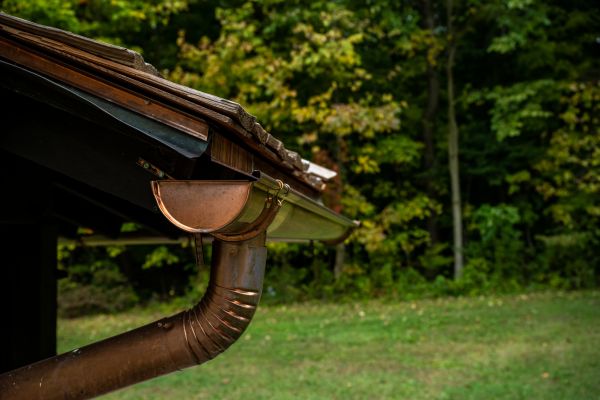 Copper Gutter Service in Longmont