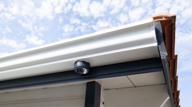 Close-up of Gutter Cover Attachment